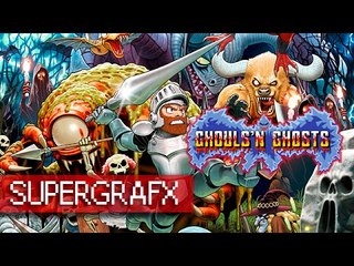 大魔界村 Dai Makaimura (Ghouls'n Ghosts) - NEC - SuperGrafx (1080p 60fps)