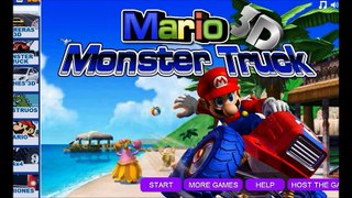 Mario 3D PC Monster Truck Vuelvo a las Carreras de Autos