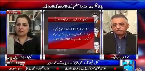 Nasim Zehra Grills M Zubair