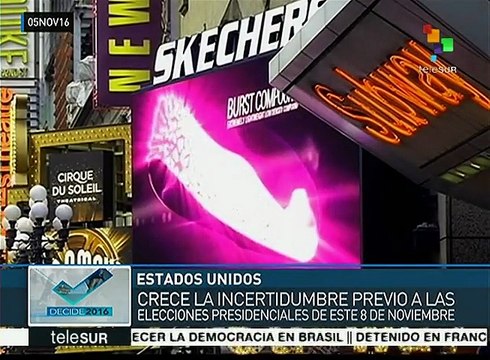 EE.UU.: encuestas dan empate técnico a Clinton y Trump