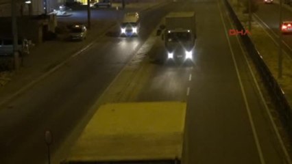 Kızıltepe- Askeri Malzeme Taşıyan Tır' Lar Kızıltepeyi Geçti