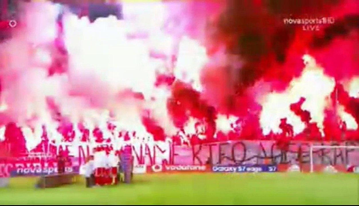 Είσοδος ομάδων Ολυμπιακός-Παναθηναϊκός 6-11-16