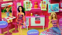 Barbie Glam Camper Swimming Pool Kitchen TV Bathroom Beds and Ariel Doll Fun Toys Review