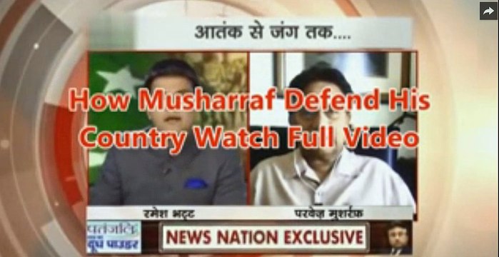 Pervaiz musharaf keep insulting indians anchors on there faces