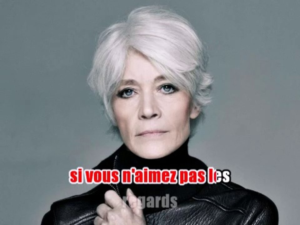 KARAOKE FRANÇOISE HARDY - Noir sur blanc