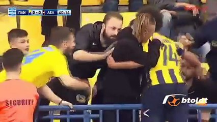 هدف عمرو ورده العالمي  في مرمي لاريسا الدوري اليوناني اليوم 6-11-2016