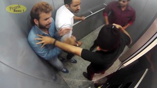 People Trapped With Killers In Lift - Caught On CCTV