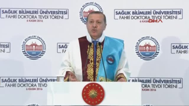 Cumhurbaşkanı Erdoğan Sağlık Bilimleri Üniversitesi'nde Konuştu 3