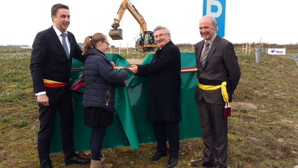 Lancement du chantier de la crèche du CPAS à Hannut