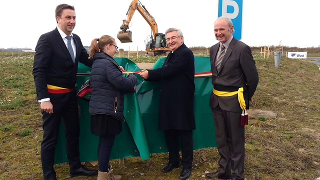 Lancement du chantier de la crèche du CPAS à Hannut