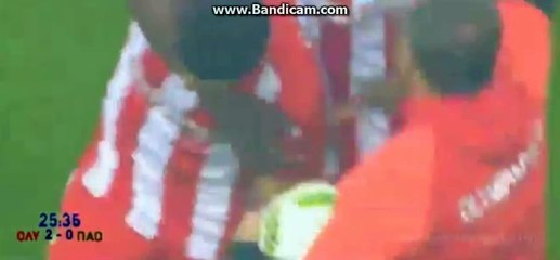 ΟΛΥΜΠΙΑΚΟΣ - ΠΑΝΑΘΗΝΑΙΚΟΣ 2-0 GOAL - Tarik Elyounoussi Goal 06-11-2016 (HD)