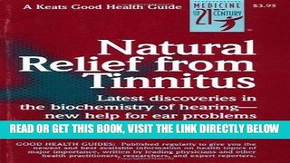 [FREE] EBOOK Natural Relief from Tinnitus ONLINE COLLECTION