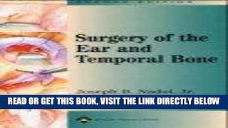 [FREE] EBOOK Surgery of the Ear and Temporal Bone ONLINE COLLECTION