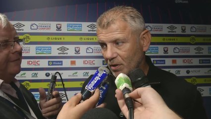 Скачать видео: Foot - L1 - SMC : Patrice Garande «Très heureux pour les joueurs»