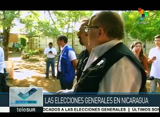 Transcurre con normalidad jornada electoral en Nicaragua