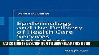 [READ] EBOOK Epidemiology and the Delivery of Health Care Services: Methods and Applications