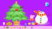 Peppa Pig decora arbol de navidad | Peppa Pig decorates Christmas tree |ᴴᴰ| ❤️ Peppa Pig Games