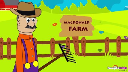 Old Macdonald had a farm nursery rhyme | Nursery Rhymes - Spanish (Canciones infantiles)