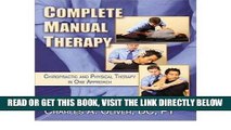[READ] EBOOK Complete Manual Therapy: Chiropractic   Physical Therapy in One Approach (Paperback)