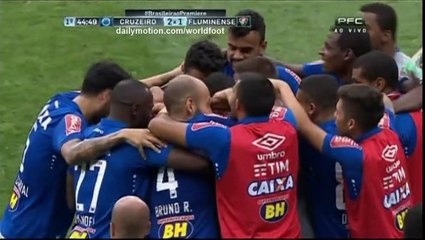 Willian Goal HD - Cruzeiro 2 - 1 Fluminense - 06.11.2016 HD