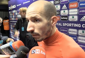 Franck Berrier: "Au niveau d'Anderlecht ce soir"