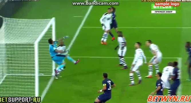 Gélson Fernandes Own Goal HD - PSG 1-0 Stade Rennais - 06.11.2016 HD