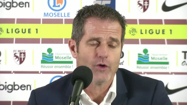 Foot - L1 - Metz : Philippe Hinschberger «On prend !»