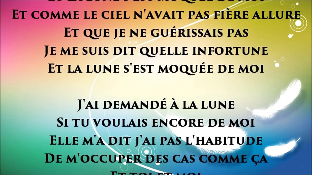 Kids United J'ai Demandé A La Lune (PAROLES) Vidéo Dailymotion