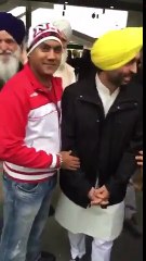 Bhagwant mann Received Overwhelming response on his arrival in Canada