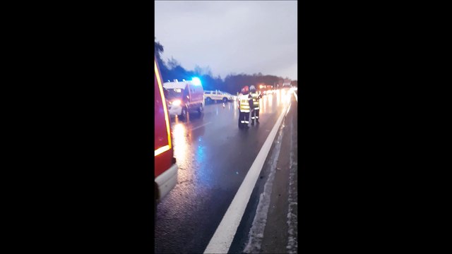 Carambolage sur l'A39 dans le Jura