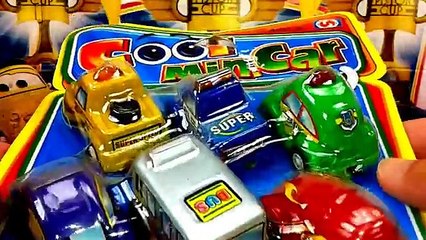 Cool Mini Cars Unboxing Car Crash Disney Toys Lightning McQueen