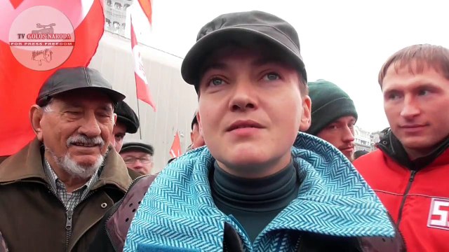 Столкновения на Майдане. Киевская полиция жестко разогнала протестующих с флагами ЕС и США