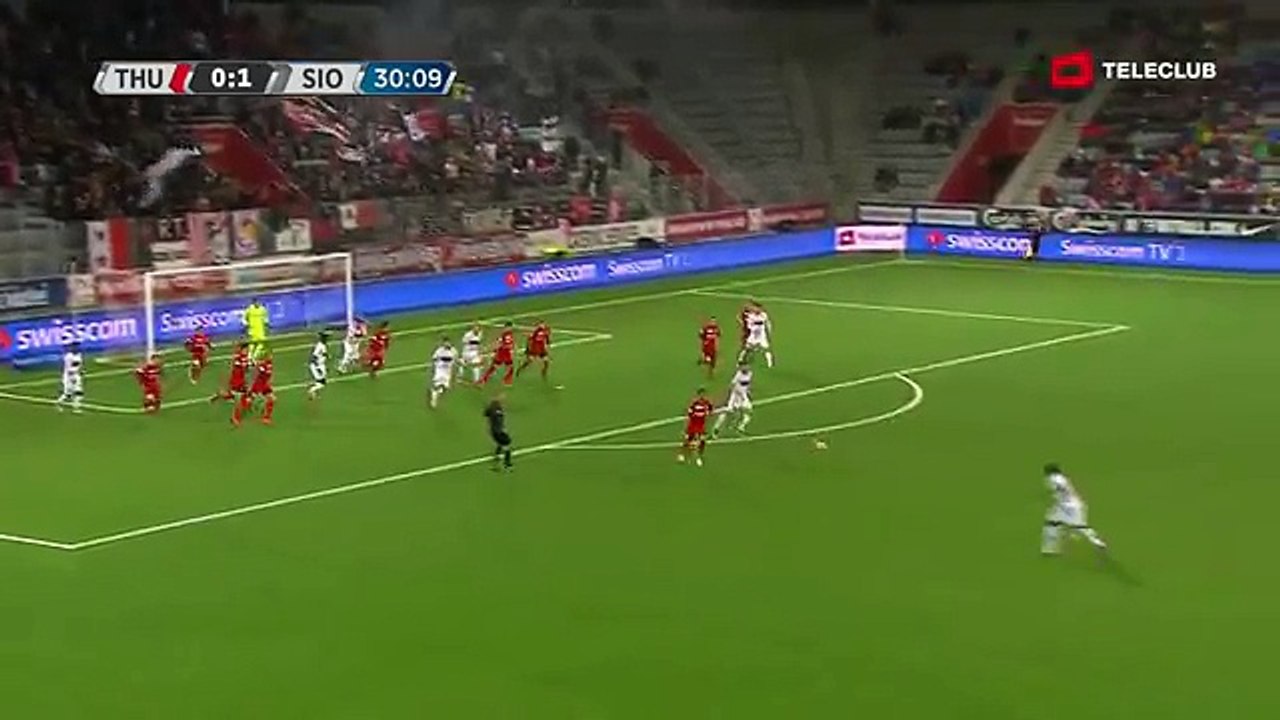 FC Thun 0:2 FC Sion (Swiss Super League 14. Runde 2016/2017 5.November 2016)