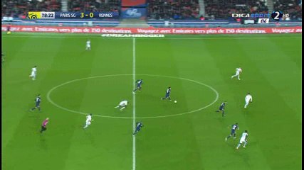 Marco Verratti Goal HD - PSG 4-0 Rennes - 06-11-2016