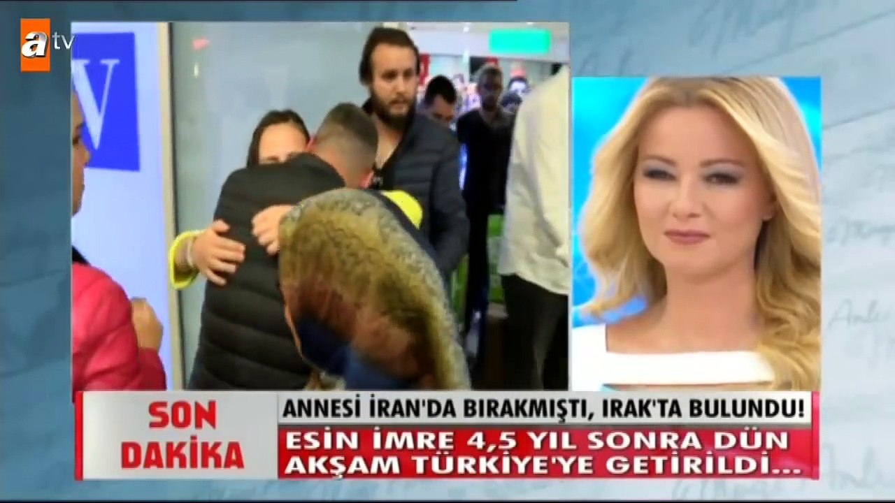Ümit İmre 4,5 yıl sonra kızı Esine kavuştu... Müge Anlı İle Tatlı Sert 1702. Bölüm - atv