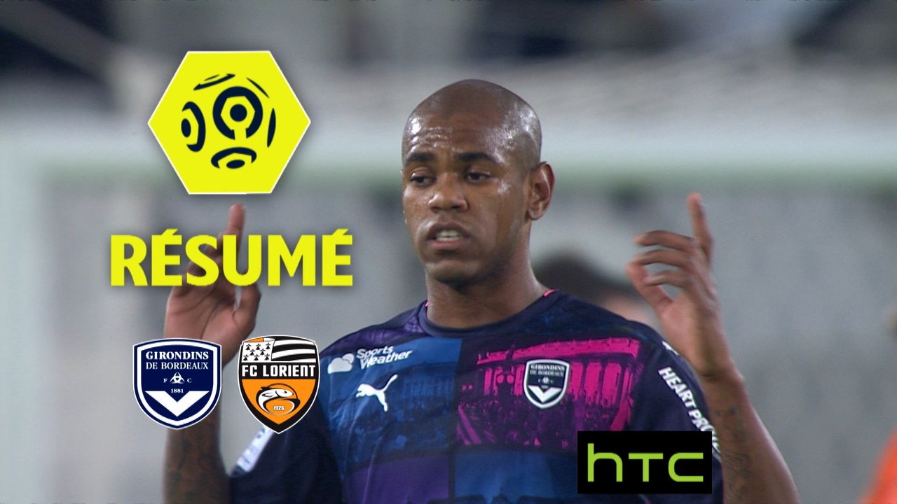 Girondins de Bordeaux - FC Lorient (2-1)  - Résumé - (GdB-FCL) / 2016-17