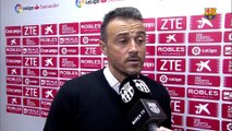 Luis Enrique: “It’s a win that strengthens us as a team”