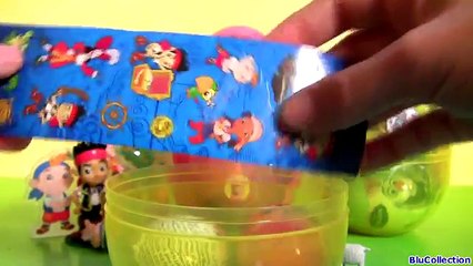 Giant Surprise Eggs Jake PeppaPig Disney Frozen Elsa, Bubble Guppies Stacking Cups Play Doh Clay