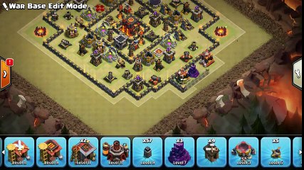 Thtar Anti Bowler With Replays ANTI VALKYRIE10 War Base 2016 With Bomb Tower Anti 2 S