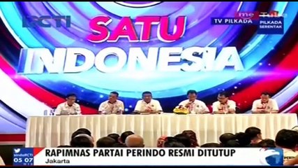 Rapimnas Perindo Hasilkan Sejumlah Poin Penting
