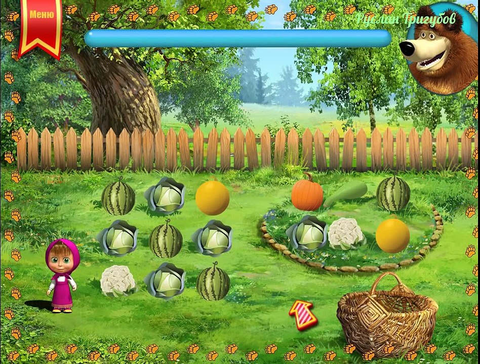 Маша и Медведь ИГРА Маша садит огород Маша и Медведь Новые серии new года