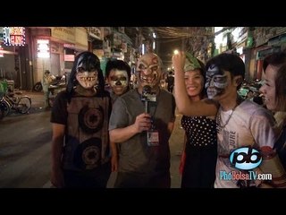 Lễ Ma Quỉ Halloween kiểu Việt ở Phố Tây Bùi Viện, Sài Gòn