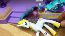 BIG MY LITTLE PONY CANTERLOT CASTLE House Tour with Spike & Fluttershy HMP Shorts part2