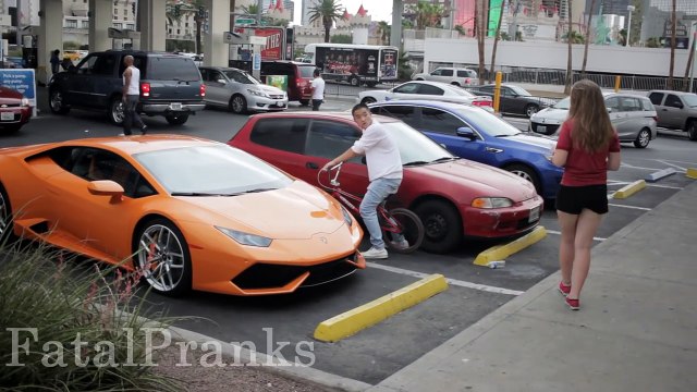 LAMBORGHINI GOLD DIGGER PRANK - 16 YEAR OLD PICKING UP GIRLS