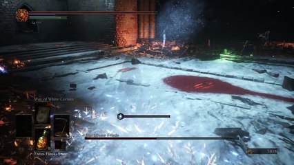 DARK SOULS™ III Blackflame Freide vs Sycthe build