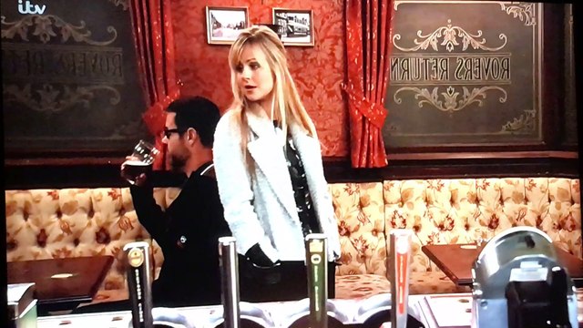 coronation street 2016 David & Sarah & Bethany scenes