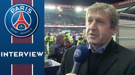 Safet Susic at the Parc des Princes