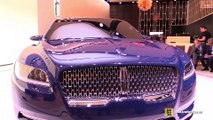 Lincoln Continental Concept - Exterior and Interior Walkaround - 2015 New York Auto Show