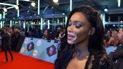 Winnie Harlow shares her love for Beyonce at the MTV EMAs