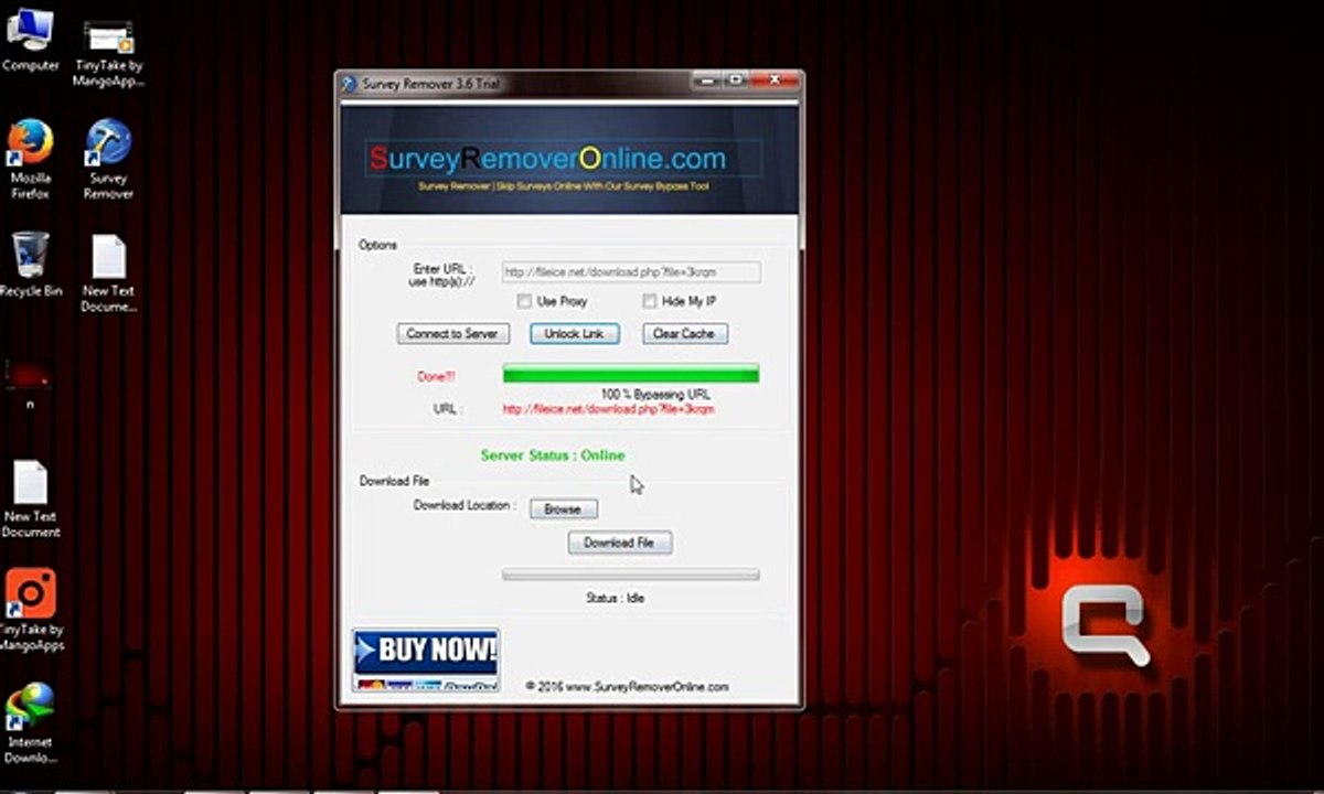 [NEW] Online Fileice Survey Bypasser/Remover 2017.